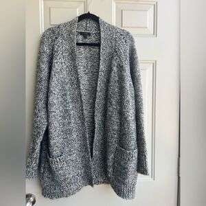 J.Crew Luxe Marled Knit Cardigan Cozy Elegance on Premium Wool Blend Size L